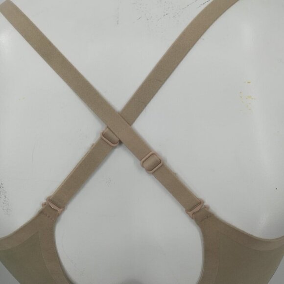Honeylove Silhouette Beige Tan Wireless Stretch Multiway Bra Size M Velvet Lift - Picture 6 of 11